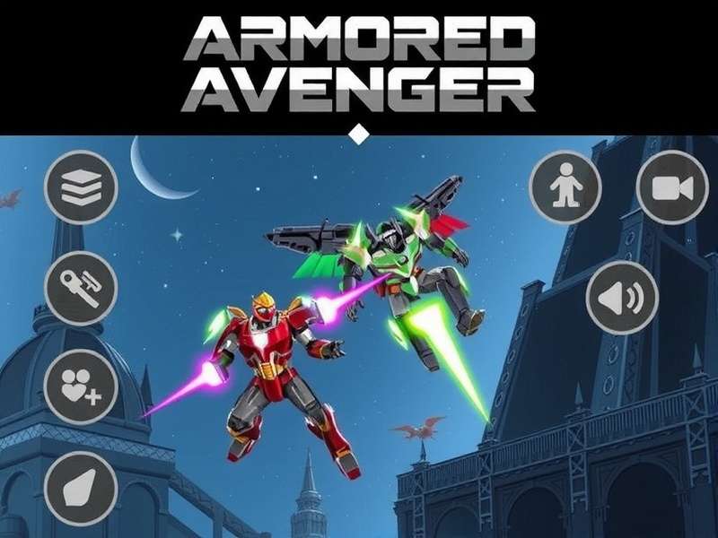 Intense Battle in Armored Avenger Armored Avenger Gameplay